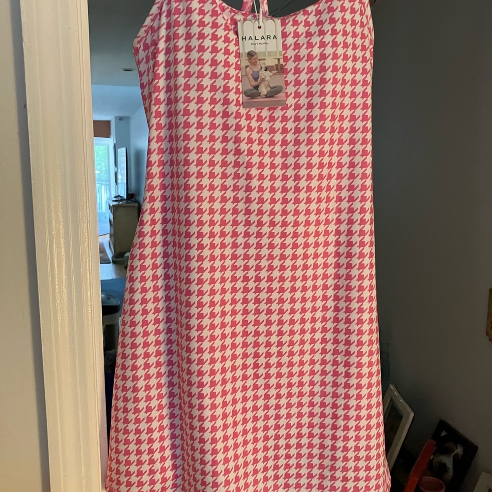 Halara dress with attached shorts